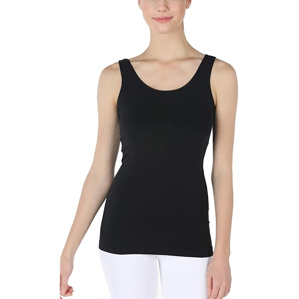 NIKIBIKI Women Seamless Premium Classic Camisole, Made in U.S.A
