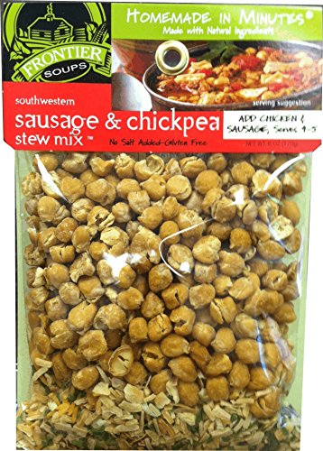FRONTIER SOUPS Southwest Sausage Chickpeas In Min, 6 Ounce