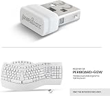 Perixx Periboard 612W Wireless Keyboard Replacement Nano USB Receiver White view 2