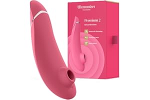 Womanizer Premium 2 Clitoral Vibrator for Women | Clit Sucker Adult Toys with 14 Suction Speeds | Clitoris Suction Sex Toy | 