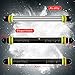 Rolling Pin Spacers French Rolling Pins With 3 Removable Adjustable Thickness Rings Dough Roller for Baking Dough, Pizza, Pie, Pastries, Pasta and Cookies