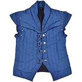 SFWXCOS Flynn Rider Halloween Cosplay Costume Prince Vest Renaissance Waistcoat for Men