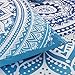 Mandala Duvet Cover Set, Full Bohemia Bedding Sets 3 of Set, Boho Quilt Cover with Hidden Zipper and 4 Corner Ties, ZHH