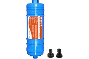 FS-TFC Spotless Car Wash Inline Water Filter, Deionized Water Filter, Spot Free, Works for All Vehicles, RV, Motorcycles, Windows, Boats, Planes and More
