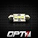 OPT7 16pc Interior LED Replacement Light Bulbs Package Set kit for 02-09 Chevy Trailblazer 6000K White | Dome Map Courtesy License Plate and More!