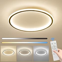 15.7 Inch Flush Mount Ceiling Light, 40-60W Round