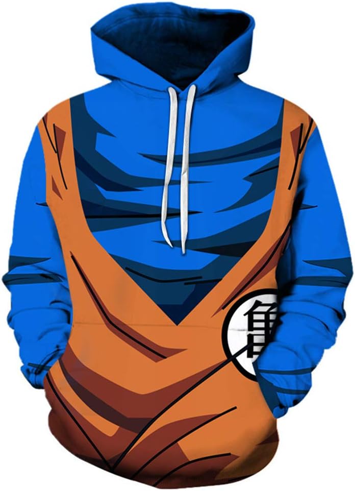 Lichee Men's 3D Printed Sportswear Sweatshirt Hoodies
