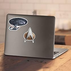 Popfunk Star Trek USS Enterprise Distressed Retro T