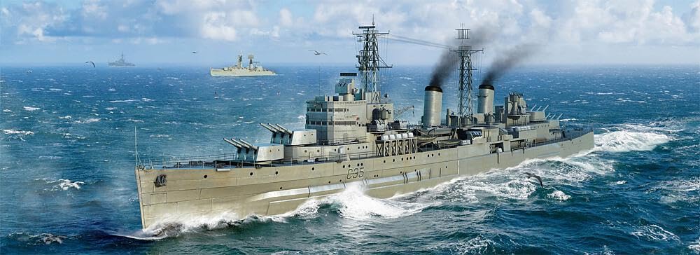 Trumpeter 1:700 - Belfast 1959