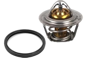 DINGTONG Engine Coolant Thermostat Compatible with Buick Century Electra Lacrosse Lucerne Skylark Replacement for Chevrolet C2500 Suburban C3500 G3500 Jimmy K2500 K3500 Suburban Replaces 131120 24505924