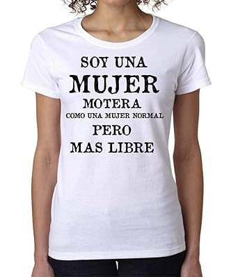 camisetas moteras mujer