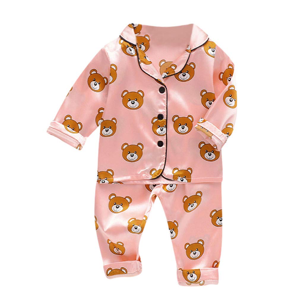 baby satin pajamas