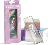 Glowxie XL Glass Foot File 2-in-1 Scub Buff Hypoallergenic Callus Remover