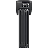 ABUS Bordo 6000C Folding Lock with SH Lock Holder, Combination Lock Made of Hardened Steel, with 4-Digit Code, ABUS Security Level 10, Length 90 cm