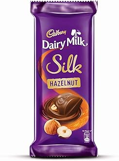 Dairy Milk Silk Hazelnut Chocolate Bar Pouch, 2 X 143 g