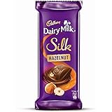 Cadbury Dairy Milk Silk Hazelnut Chocolate Bar Pouch, 2 X 143 g