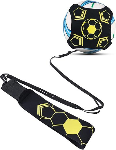 Dacitiery Football Kick Trainer Soccer Training Belt Fits Size 3-5 Balls