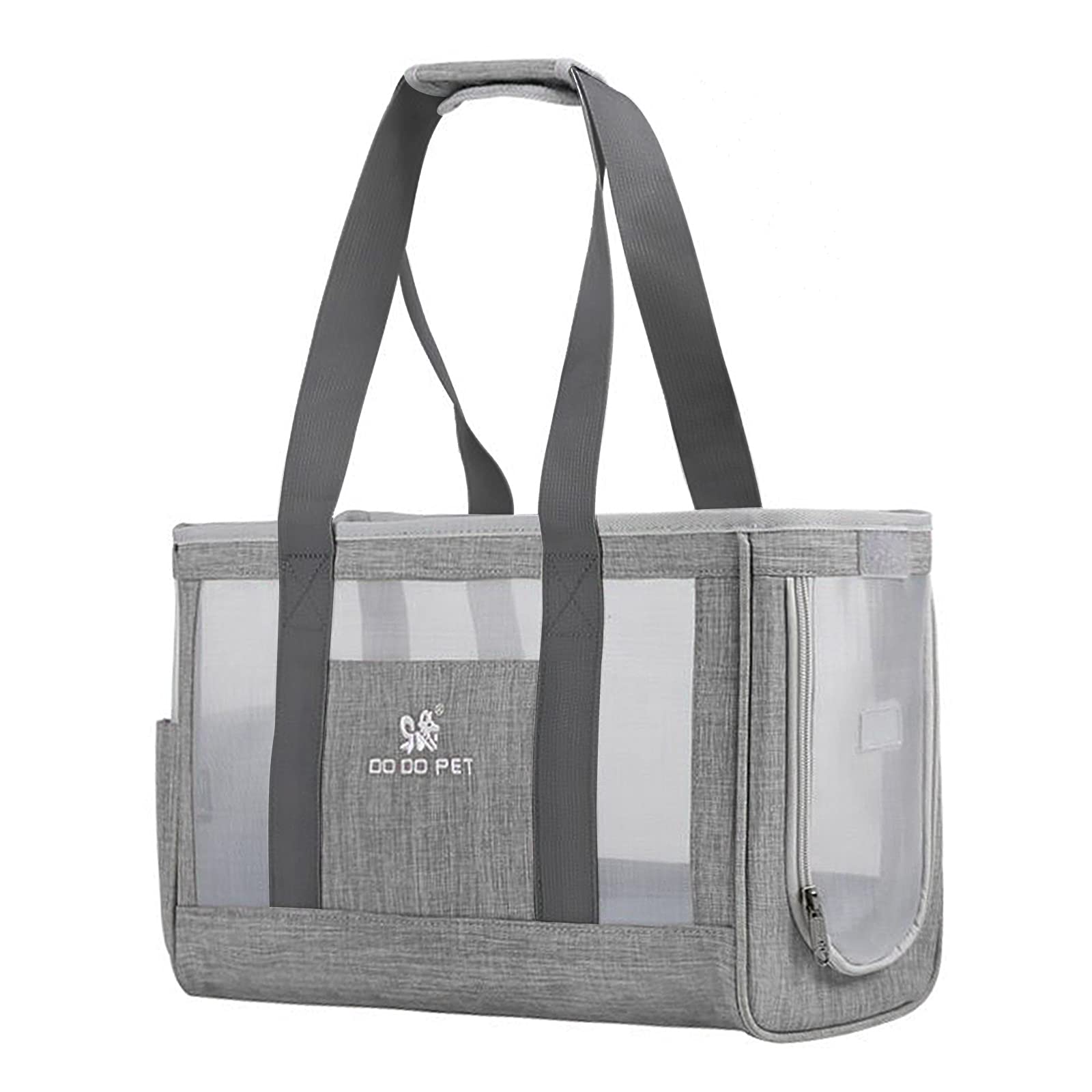 Pet Carrier Hand Bag with Breathable Mesh Windows for Small Dogs Kittens Pet Travel Carrier Soft Sided Bag Portable Pet Travel Shopping Handbag Dog Purse Carrier