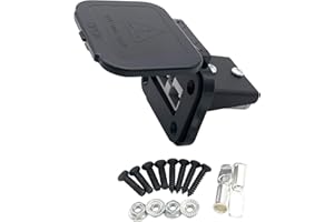 JooFn 50A Plug Mounting Panel for Anderson SB50 Series Connectors Flush Mount Recessed Plate (Gray-1pc)