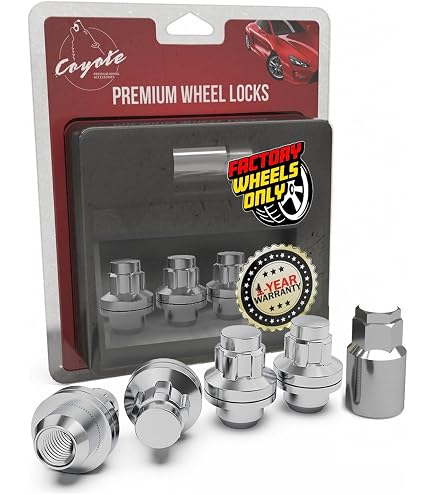 Amazon.com: Wheel Accessories Parts Set of 4 12x1.25 Wheel Locking