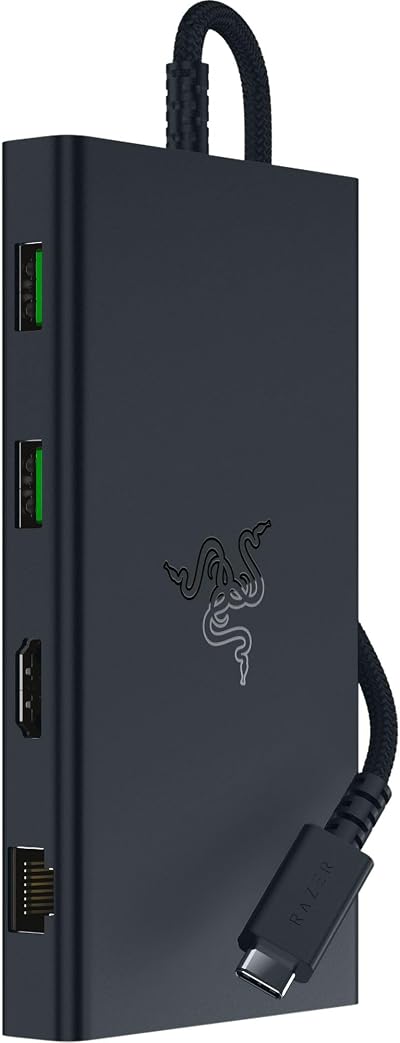 Razer USB C Dock 11-Port Travel Charging Station 85 W USB-C HDMI Ethernet