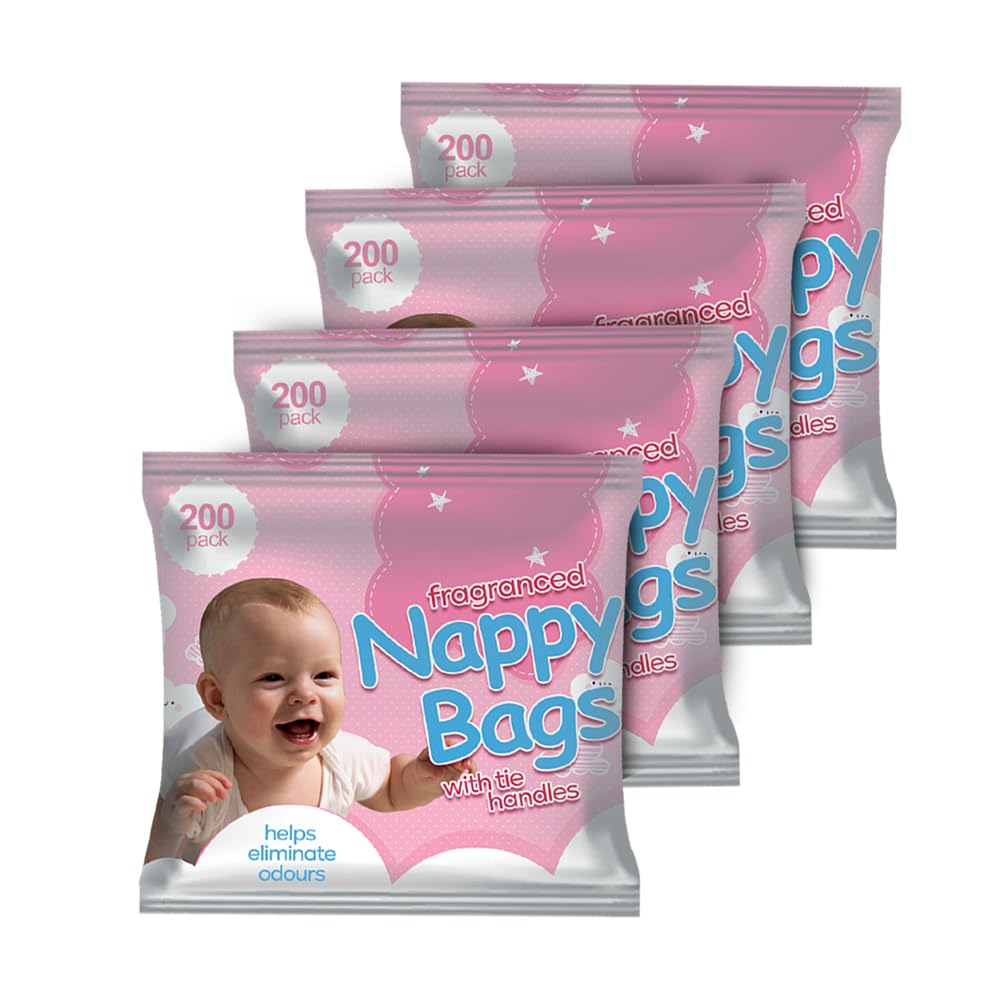 ZYBUX - Jumbo Packs Fragranced Nappy Disposable Bags (4x200) - 800 bags