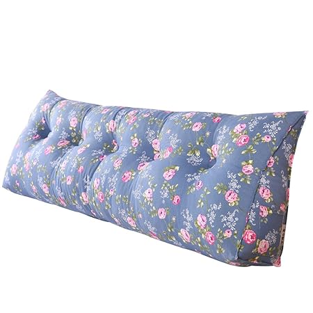 Pillows Cushion Double Triangular Sofa Blue Epe Filling Easy To