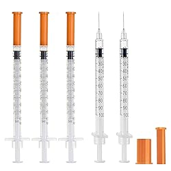 U-100 1cc Lab Syringes with Needle 29 Gauge 1/2