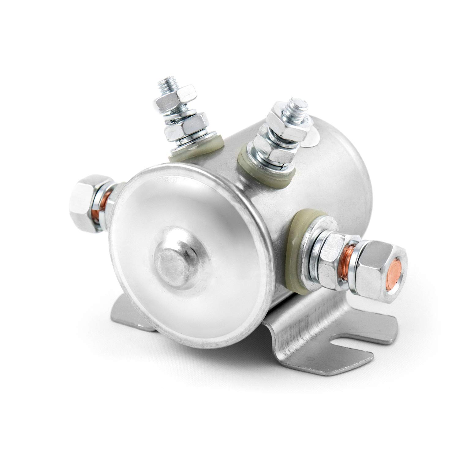 QWORK® Solenoid Relay, 300A 12V DC Continuous Duty Switch for Golf Carts