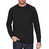 Next Level Unisex French Terry Raglan Crew L BLACK