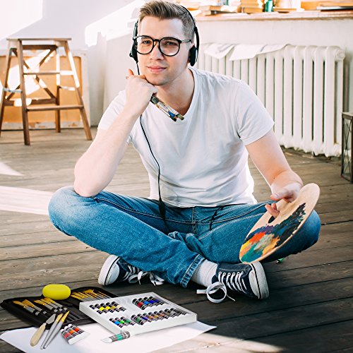 3 Acrylic+Paint+Premium+Artist+Brushes