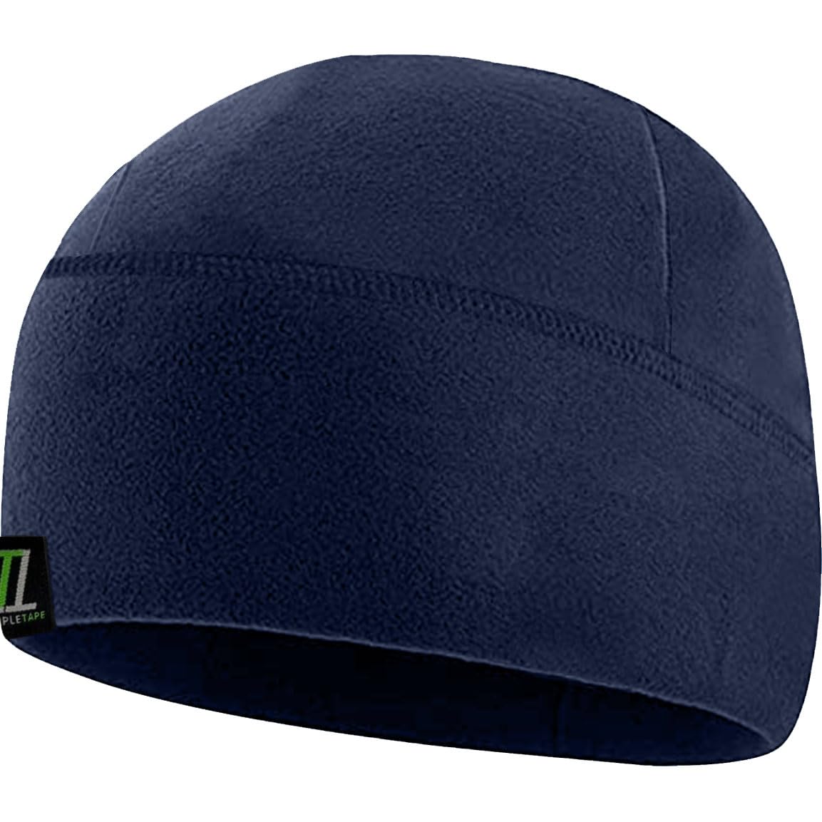 Temple Tape Tactical Fleece Watch Cap Beanie – Skull Cap Fleece Hat - Navy - One Size (Fits Most Heads)