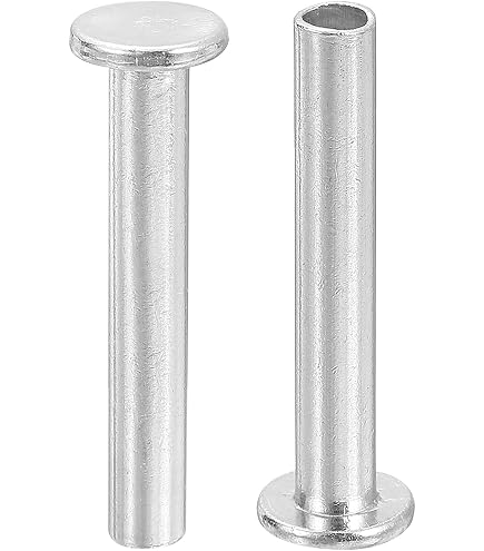 Expanding Foam 100pcs M6 X 12mm Aluminum Solid Rivets - Half Round Head ...