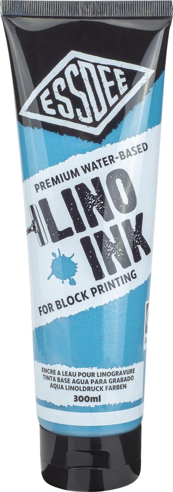 Essdee Block Printing Ink Fluorescent Blue