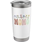 Momo Gifts Women Wildflower Floral Design Momo Stainless Steel Insulated Tumbler