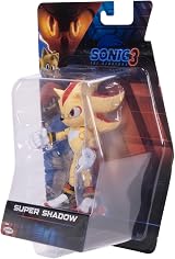 Sonic The Hedgehog Super Shadow Action Figure 5in Jakks Pacific Licensed view 4
