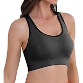 Matchstick Seamless Racerback Sports Bras for Women Gym Yoga