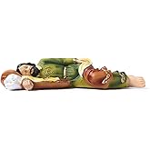 Galiyen Sleeping St Joseph Statue Saint Joseph Catholic Religious Gifts Resin Statues 8 Inch Home Decor Figurine Estatua de San José Dormido