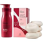 Hidratante Natura Cereja e Avelã 400 ml e Caixa de Sabonetes Com 5 Unidades