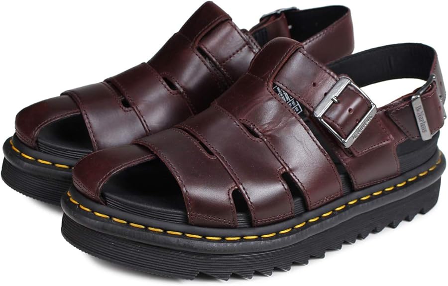 Dr. Martens Unisex Adults' ABEL Closed Toe Sandals Amazon.co.uk Shoes