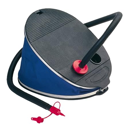 Intex Giant Bellows Fußpumpe - Luftpumpe - 30 cm - Mit 3 Düsenaufsätze