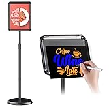 Newzueby Adjustable Pedestal Floor Stand Sign