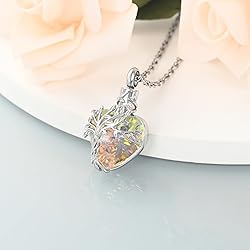 shajwo Tree of Life Cremation Heart Urn Ashes