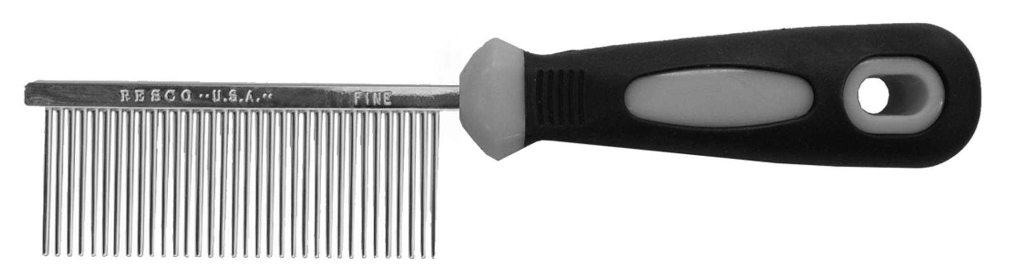Photo 1 of Resco Professional Anti-Static Dog, Cat, Pet Comb for Grooming, Steel Pins, Fine Tooth Spacing