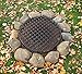 Walden Backyards Fire Pit Grate with Ember Catcher - High Temperature Heavy Duty Steel Round Firegrate for Outdoor Pits and Campfire - 29.2”