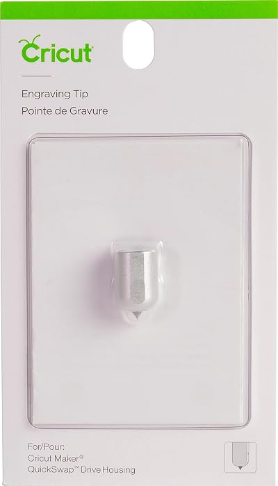 Cricut Engraving Tip Metal One Size 2007310 for Maker QuickSwap Housing