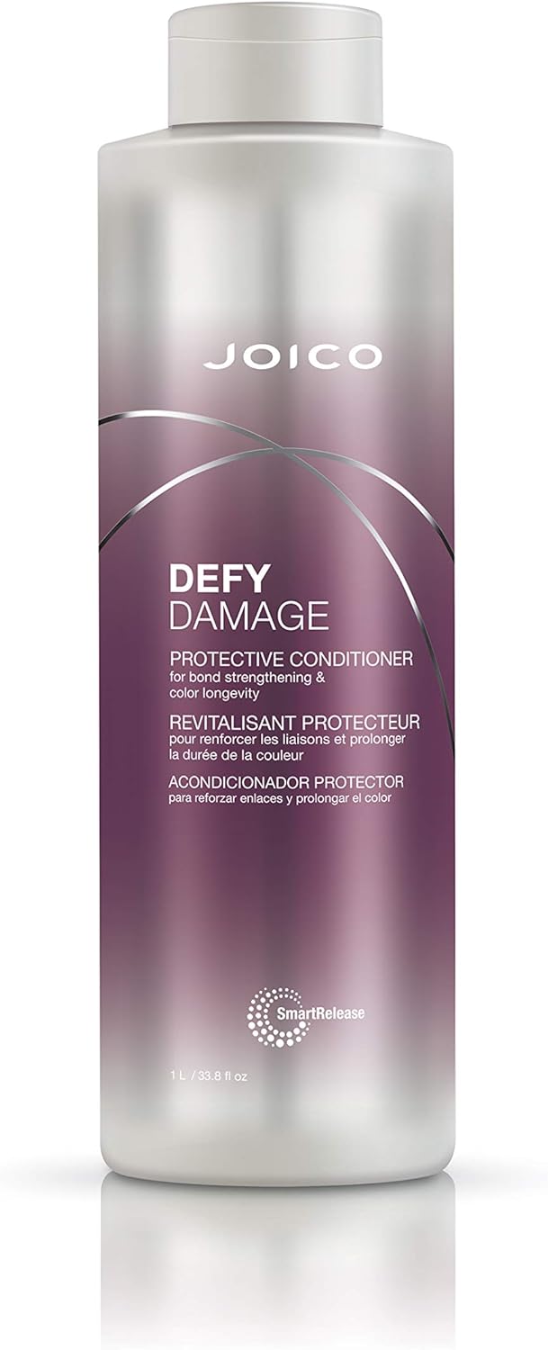 Joico Defy Damage Protective Conditioner, 1000 ml, White, 1 l (Pack of 1)