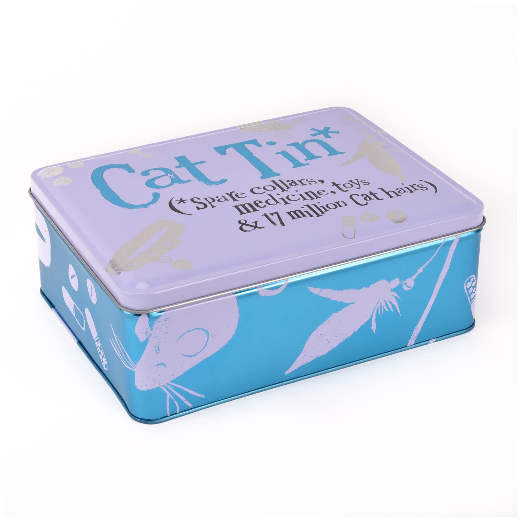 Widdle Gifts The Bright Side Storage Tin Fun Gift - Cat Tin 7698