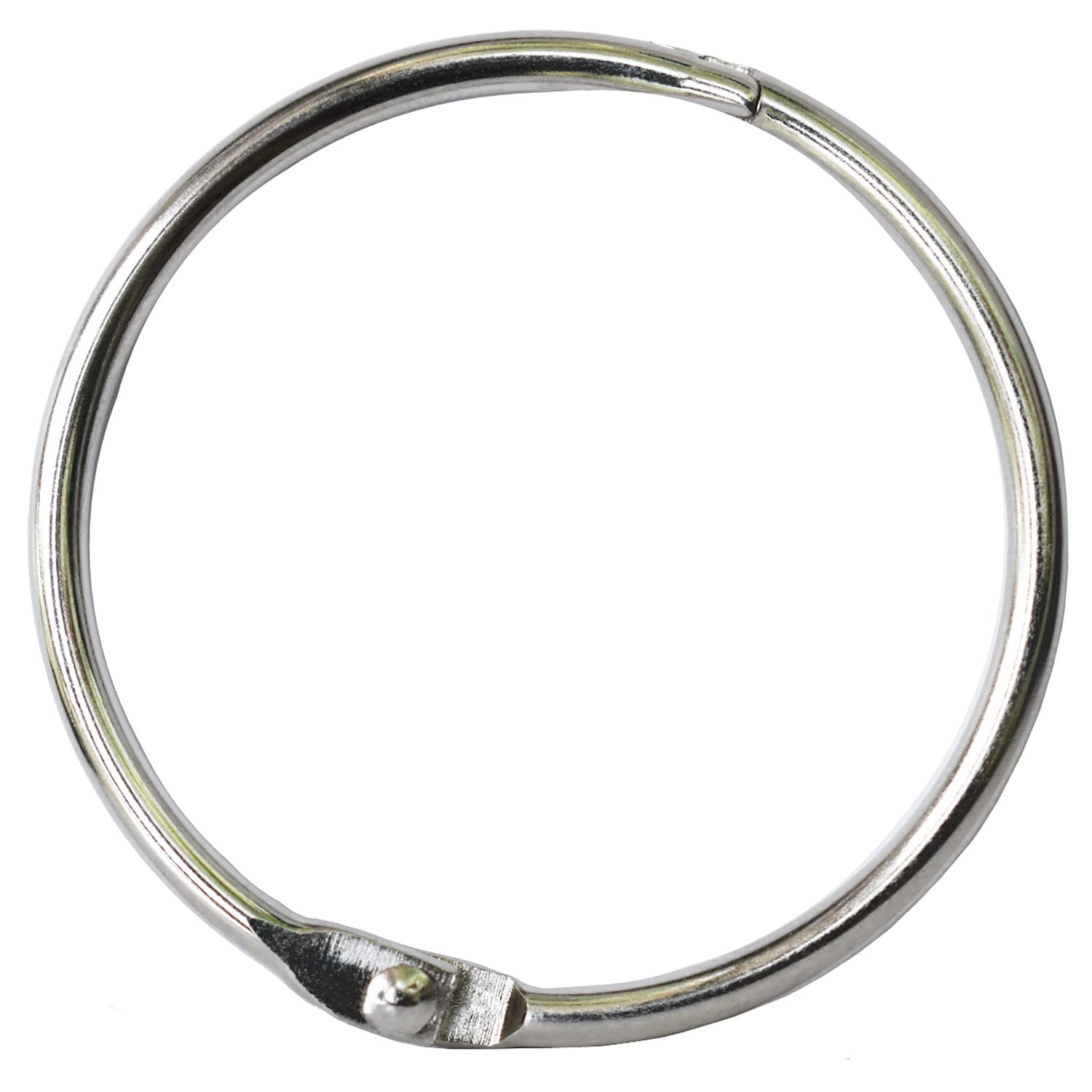 Photo 1 of Book Binder Rings 2 Inch Office Loose Leaf Ring?20 Pack? Nickel Plated Silver