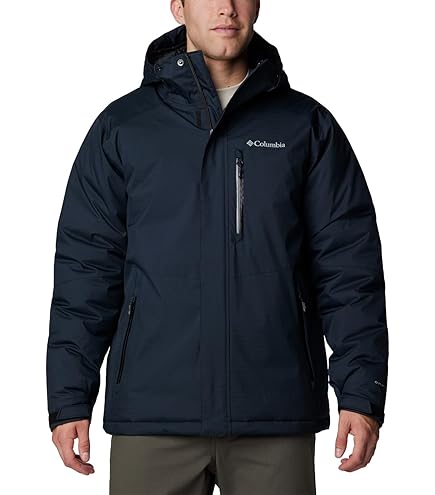 Columbia Men's Saddle Chutes Hooded Jacket, Black, Large : Amazon